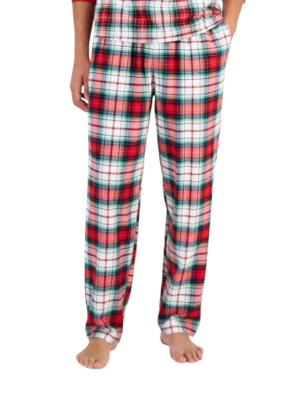 Holiday Lane Men's Winterton Plaid Cotton Family Pajama Pants L - NWT